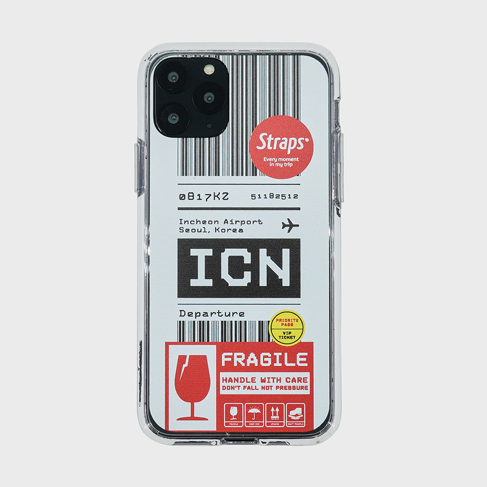 iPhone 11 Pro Straps Jelly Phone Case - Sticker