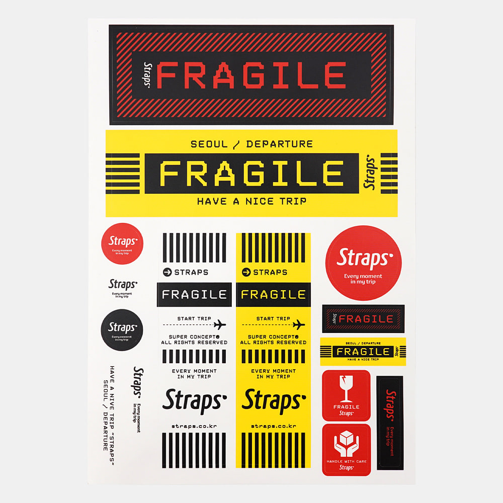 FRAGILE Sticker