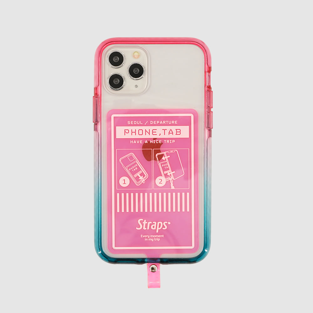 Phone Tab Pink iPhone 11 Series Case